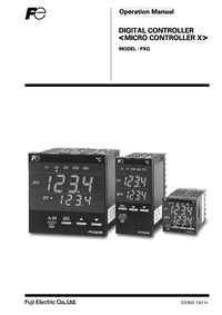 Thumbnail of document Manual - PXG Series Temperature Controller